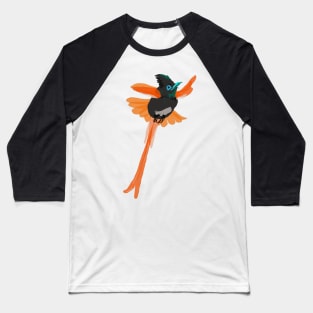 Paradise Flycatcher Baseball T-Shirt